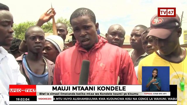 Jua kali artisan stabbed to death in Kondele Kisumu county.