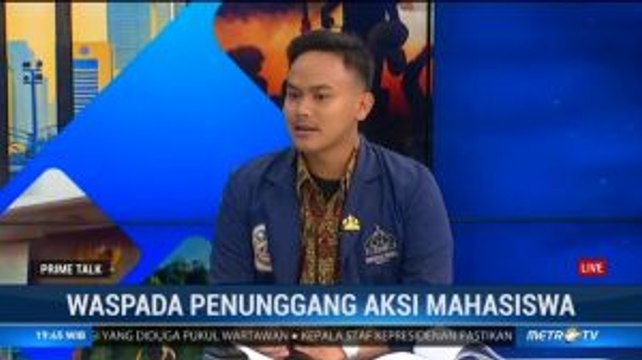 Mahasiswa: Kami Ingin Tolak RKUHP & RUU KPK, Bukan Ditunda