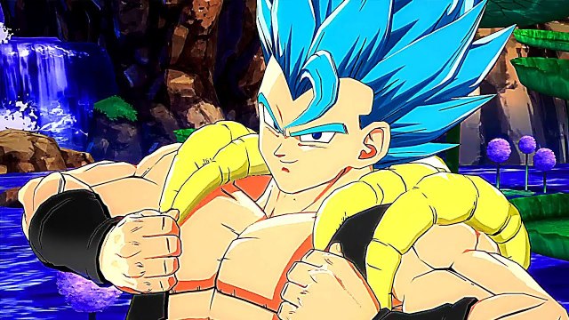 DRAGON BALL FIGHTERZ Gogeta Blue Bande Annonce Gameplay