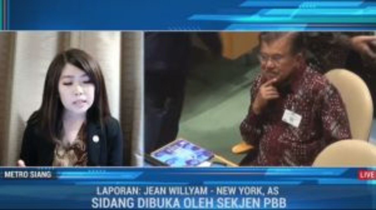 Wapres JK Kenakan Batik di Sidang Umum PBB