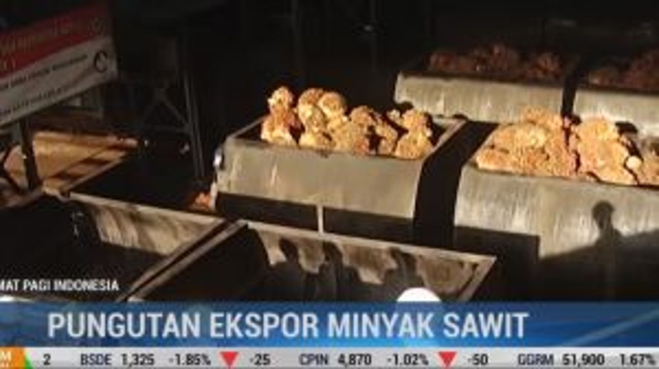 Pungutan Ekspor Sawit Ditunda