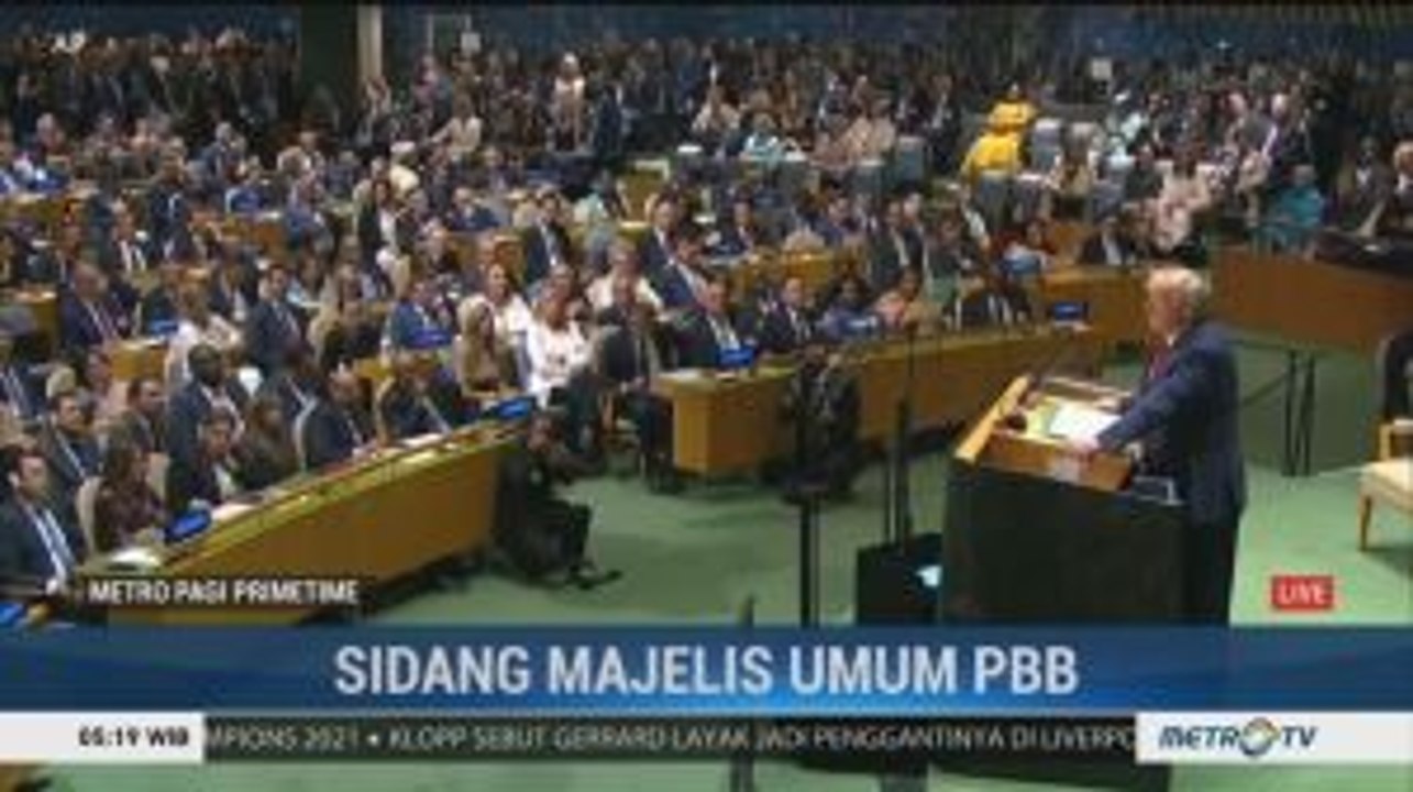 Isu Perubahan Iklim Mengemuka di Sidang Majelis Umum PBB