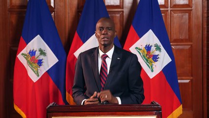 Président Jovenel Moïse / Message à la nation