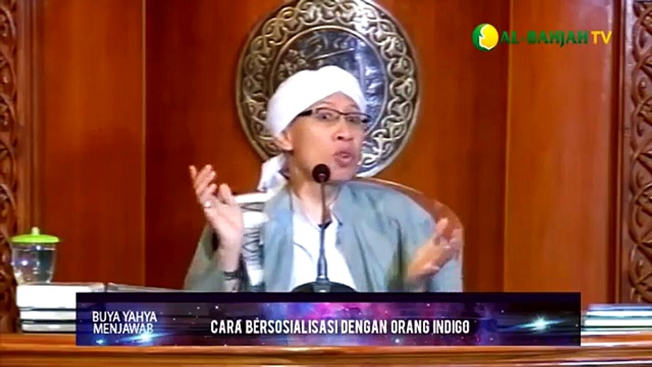 Cara bersosialisasi dengan orang indigo - Buya Yahya