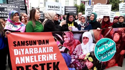 Diyarbakır annelerine kadın desteği - SAMSUN