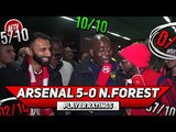 Arsenal 5-0 Forest | Player Rating Tierney Tears It Up! Ft Moh & TY