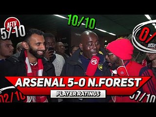 Arsenal 5-0 Forest | Player Rating Tierney Tears It Up! Ft Moh & TY