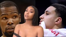 Kevin Durant, Karl-Anthony Towns & Kyle Kuzma All Shooting Their Shot At The SAME Woman