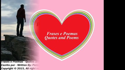 Só o seu amor, pode me tirar da solidão [Frases e Poemas]