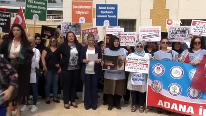 Adanalı kadınlardan, Diyarbakır'da evlat nöbetinde olan annelere destek