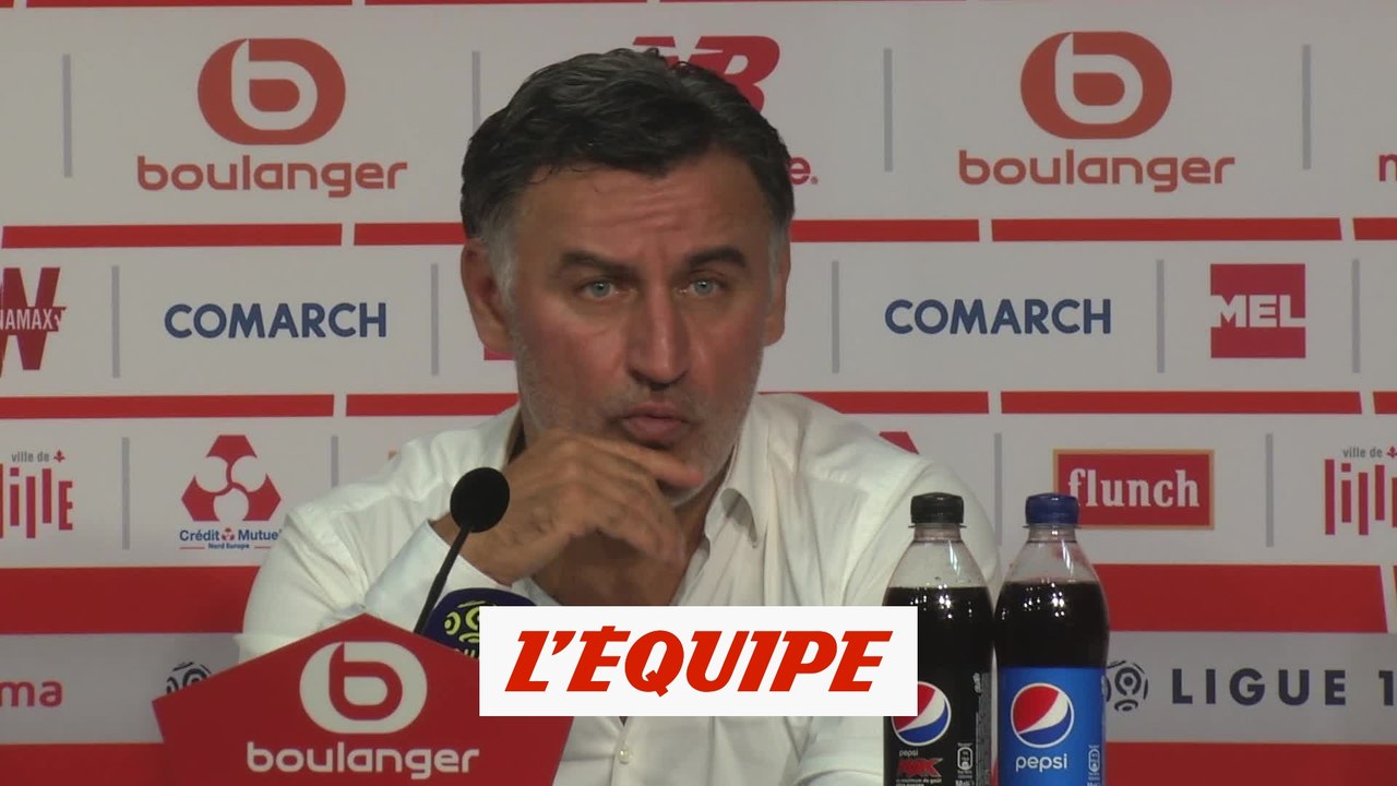 Galtier « Enclencher une vraie dynamique » - Foot - L1 - Losc