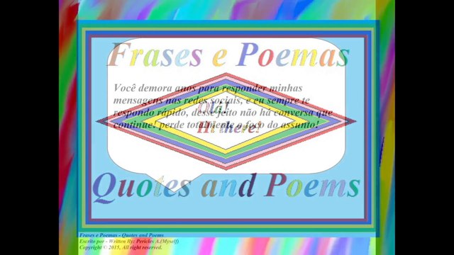 Você demora anos para responder mensagens nas rede sociais! [Frases e Poemas]