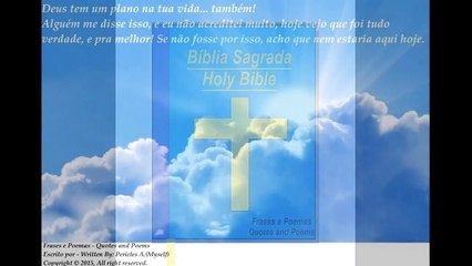Deus tem um plano na tua vida também! [Frases e Poemas]