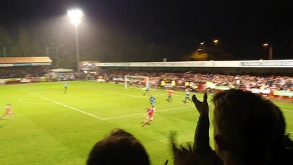 Crawley Town winning against Stoke City