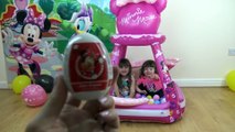 Disney Minnie Mouse botões e arcos de bolinhas e ovos surpresa