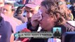 Gendarmeria le Tira Gas Pimienta al Diputado Cristian Castillo del Frente de Izquierda