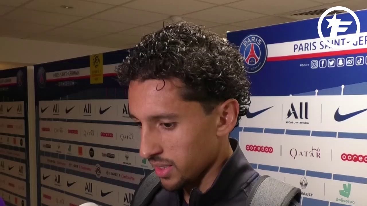 La réaction de Marquinhos