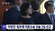 이부진·임우재 이혼소송 오늘 2심 선고