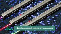Nano laser capaz de detectar e tratar doenças