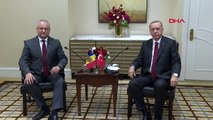 Cumhurbaşkanı recep tayyip erdoğan, moldova cumhurbaşkanı igor dodon ile görüştü