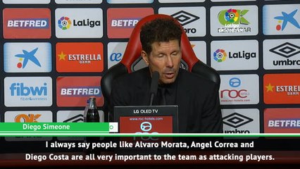Costa and Felix can determine Atletico's results - Simeone