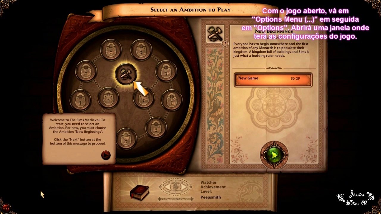 Tutorial 8: The Sims Histórias e The Sims Medieval - Como Jogar em Modo Janela - #3