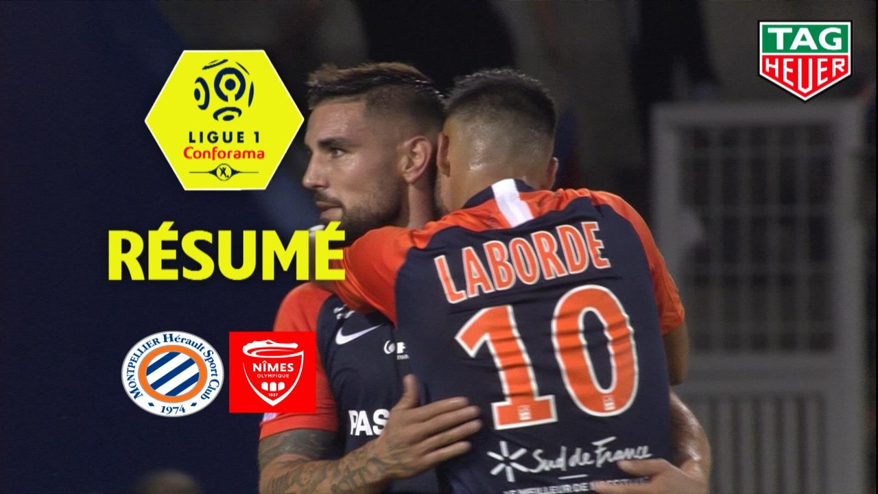 Montpellier Hérault SC - Nîmes Olympique (1-0)  - Résumé - (MHSC-NIMES) / 2019-20