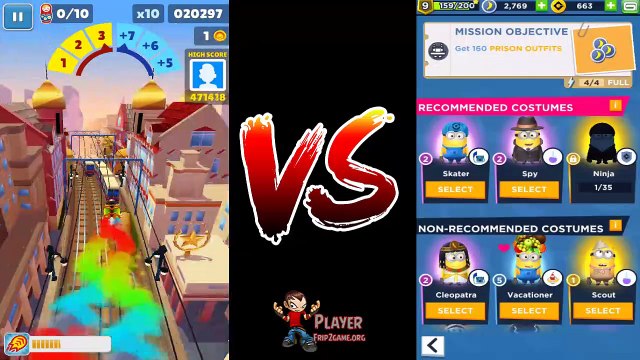 Subway Surfers Moscow 2019 - Jamine Cairo Vs Minion Rush - Cleopatra Costume Minion Gameplay