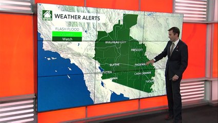 Flash flood risk continues for parts of Southwest