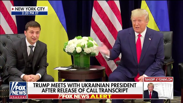 Ukrainian President Zelensky on phone call with President Trump - Fox News