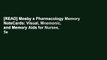 [READ] Mosby s Pharmacology Memory NoteCards: Visual, Mnemonic, and Memory Aids for Nurses, 5e