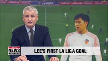 S. Korea's Lee Kang-in scores debut Valencia goal in his first full start for club