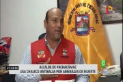 Pachacámac: Alcalde usa chaleco antibalas hace 7 meses por amenazas de muerte