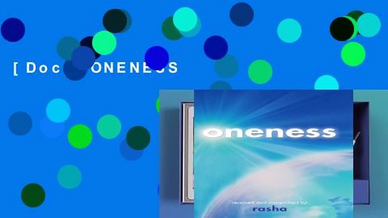 [Doc] ONENESS