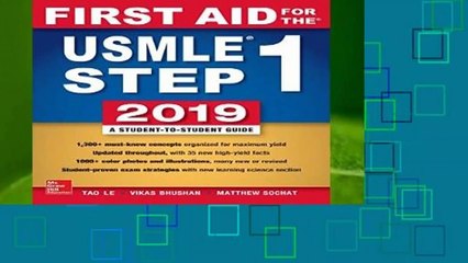 [READ] First Aid for the USMLE Step 1 2019,  Twenty-ninth edition