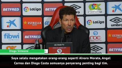 Download Video: Costa dan Felix bisa jadi penentu hasil akhir Atletico - Simeone