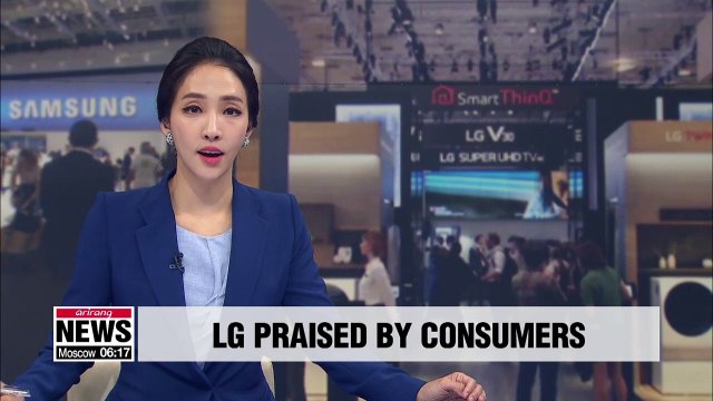 S. Korea's LG Electronics tops U.S. customer satisfaction index for household appliances