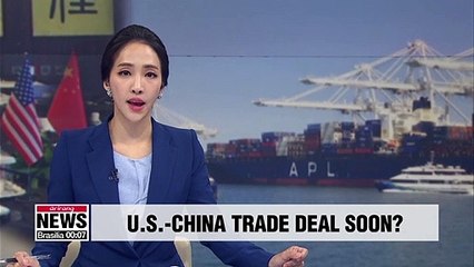 Download Video: Trump says U.S.-China trade deal could happen sooner than expected