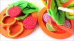 256.Learn colors learn names of fruits and vegetables make toy salad velcro wooden play food