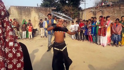 Look at the snake dance girl - a little crazy!