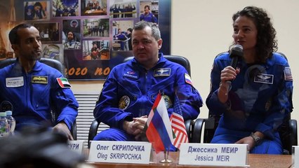 El primer astronauta árabe llega a la ISS