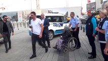Taksim'de zabıtadan dilenci operasyonu