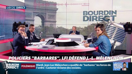 Président Magnien ! : Policiers "barbares", LFI défend J.-L. Mélenchon - 26/09