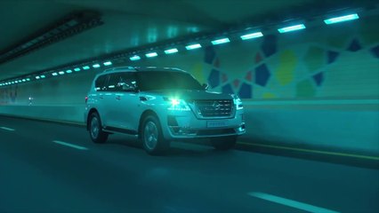 Nissan Patrol Night Driving in the city