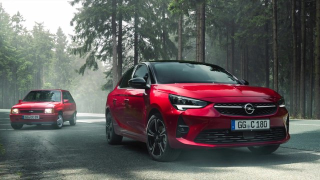 Fun to drive duo - New Opel Corsa GS Line and original Corsa GSi