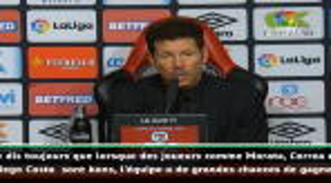 Atlético - Simeone : "Diego Costa avait besoin de marquer"
