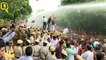 BJP Protests Outside Kejriwal’s House Over NRC Dig At Manoj Tiwari