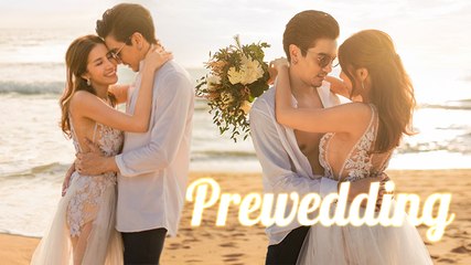 โรแมนติกเว่อร์ ! พรีเวดดิ้งริมทะเล ใบเตย - ดีเจแมน กับชุดเจ้าสาวซีทรูสุดแซ่บ
