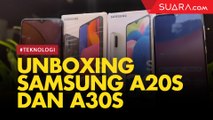 Unboxing Samsung Galaxy A20s dan Samsung Galaxy A30s