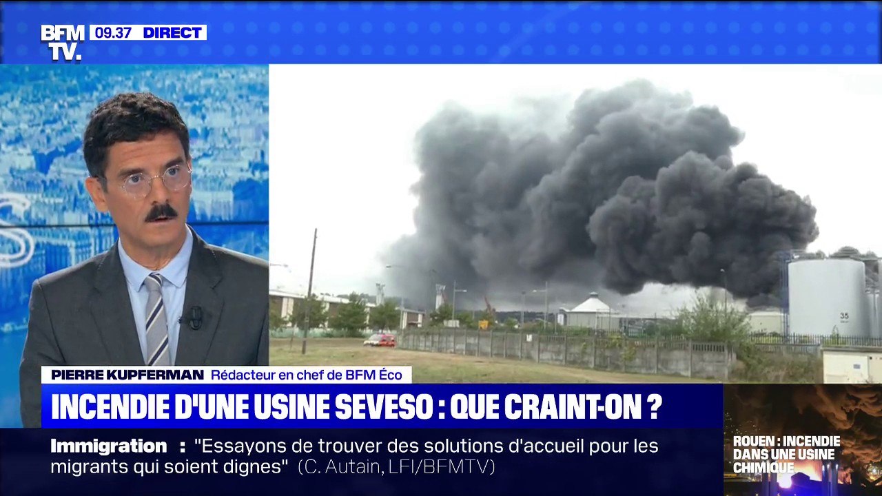 Incendie à Rouen : qu'est-ce qu'un site classé Seveso ?